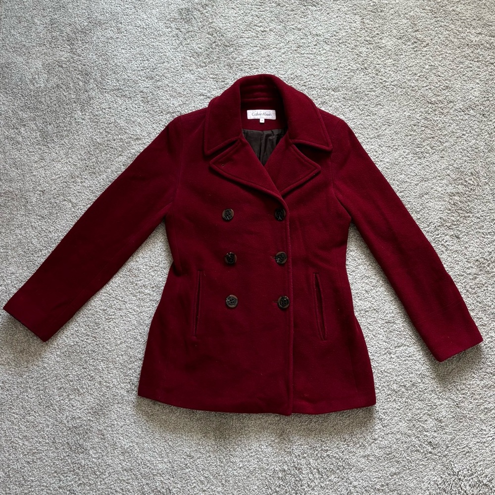 Calvin Klein Wool Pea Coat